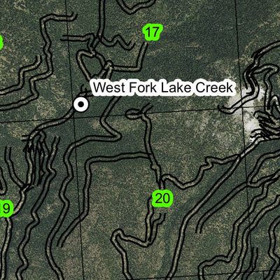 Goodrich Lake T9S R38E Township Map Preview 2