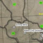 Oregon Trail Monument T9S R41E Township Map Preview 2