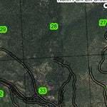 Fopian Creek T15N R35.5E Township Map Preview 3