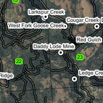Balm Creek Reservoir T7S R43E Township Map Preview 2