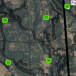 Torchlight Gulch T7S R44E Township Map Preview 3
