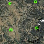 Fish Lake T6S R46E Township Map Preview 2