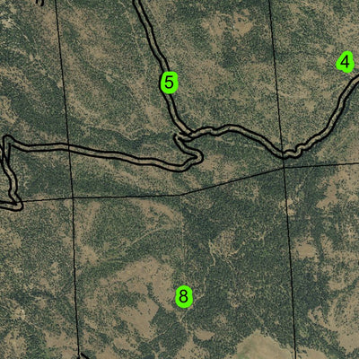 Pilcher Creek Reservoir T6S R38E Township Map Preview 3