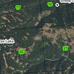 Lake Fork T6S R47E Township Map Preview 2