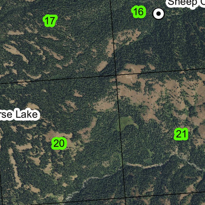 Lake Fork T6S R47E Township Map Preview 2