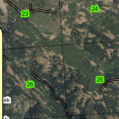 Lake Fork T6S R47E Township Map Preview 3