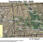Richland T9S R45E Township Map Preview 1