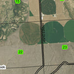 Haines T7S R39E Township Map Preview 2