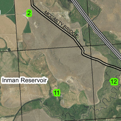 Haines T7S R39E Township Map Preview 3