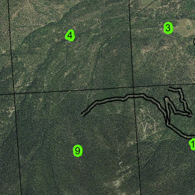 Hunt Mountain T8S R38E Township Map Preview 3