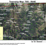 Truax Mountain T6S R44E Township Map Preview 1