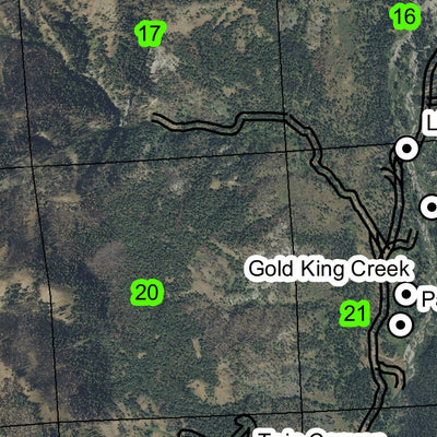 Truax Mountain T6S R44E Township Map Preview 2