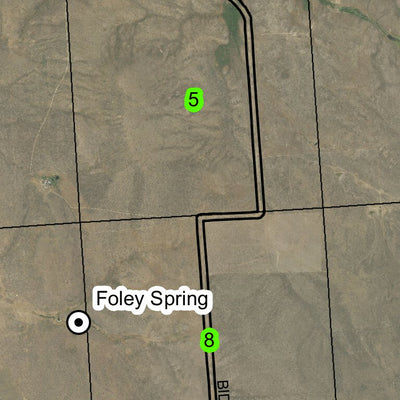 Baker Valley T7S R40E Township Map Preview 3