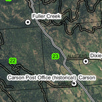 Carson T7S R45E Township Map Preview 2