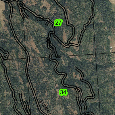 Carson T7S R45E Township Map Preview 3