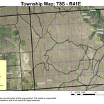 Erwin Ditch T8S R41E Township Map Preview 1