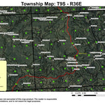 Grays Peak T9S R36E Township Map Preview 1