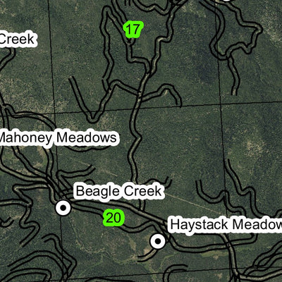Grays Peak T9S R36E Township Map Preview 2