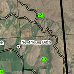 Powder River T9S R46E Township Map Preview 3