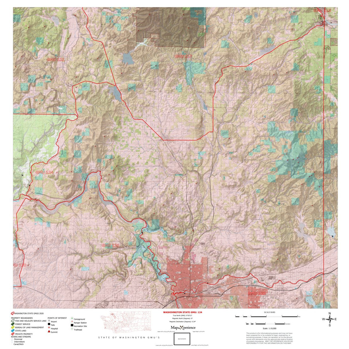 Washington Gmu 124 Hunt Washington Map By Map The Xperience Avenza Maps