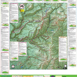 San Juan National Forest SJNF Trail Map, Cortez, Dolores, Rico, Mancos Colorado Preview 1