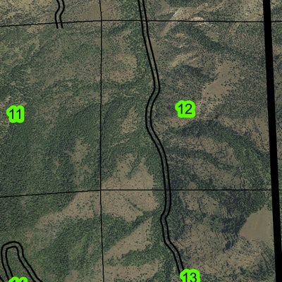 Waller Reservoir T10S R26E Township Map Preview 3