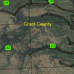 Round Basin T10S R29E Township Map Preview 2