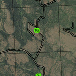 Round Basin T10S R29E Township Map Preview 3