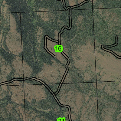 Round Basin T10S R29E Township Map Preview 3