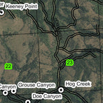 Keeny Creek T10S R31E Township Map Preview 2