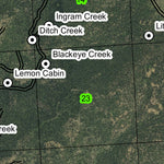 Greenhorn Mountains T10S R34E Township Map Preview 2