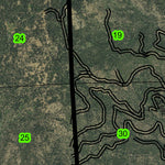 Greenhorn Mountains T10S R34E Township Map Preview 3