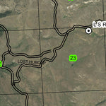 China Peak T10S R27E Township Map Preview 2