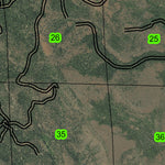 Hamilton Mountain T10S R28E Township Map Preview 3