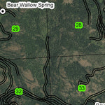 Kahler Butte T10S R32E Township Map Preview 3