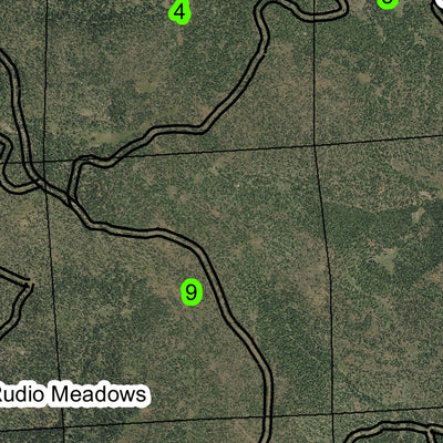 Middle Mountain T11S R26E Township Map Preview 3