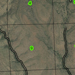 John Day Fossil Beds T12S R26E Township Map Preview 3