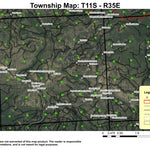 Austin Junction T11S R35E Township Map Preview 1