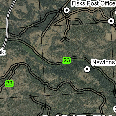 Austin Junction T11S R35E Township Map Preview 2