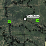 Jonas Mountain T11S R32E Township Map Preview 3