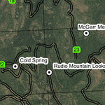 Rudio Mountain T11S R27E Township Map Preview 2