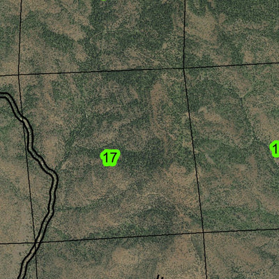Pine Hollow T12S R27E Township Map Preview 3