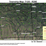 Dry Creek T12S R29E Township Map Preview 1