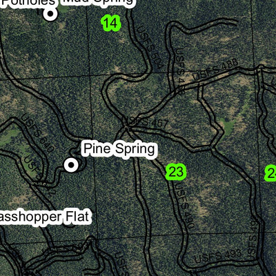 Sand Mountain T17S R29E Township Map Preview 2