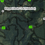Ragged Rocks T11S R33E Township Map Preview 2