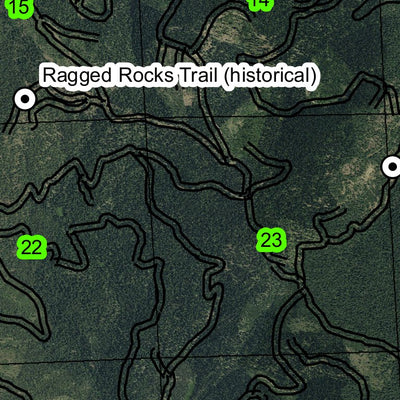 Ragged Rocks T11S R33E Township Map Preview 2