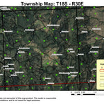 Crooked Creek Meadows T18S R30E Township Map Preview 1