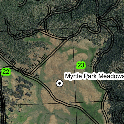 Crooked Creek Meadows T18S R30E Township Map Preview 2