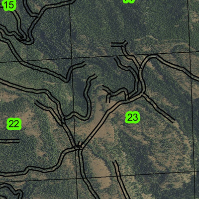 Beech Creek T11S R30E Township Map Preview 2
