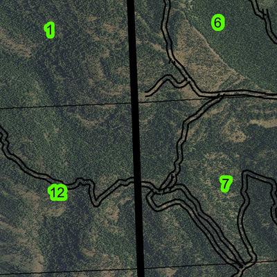Beech Creek T11S R30E Township Map Preview 3